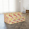 thumbnail image 4 of Food Foldable Mattress, Delicious Pattern in Cartoon, 78.7" x 47.2", Multicolor, by Ambesonne, 4 of 6