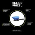 thumbnail image 2 of Cepillo Corto para Limpieza de Exteriores de Autos Major Wheel Mango Corto, 2 of 4