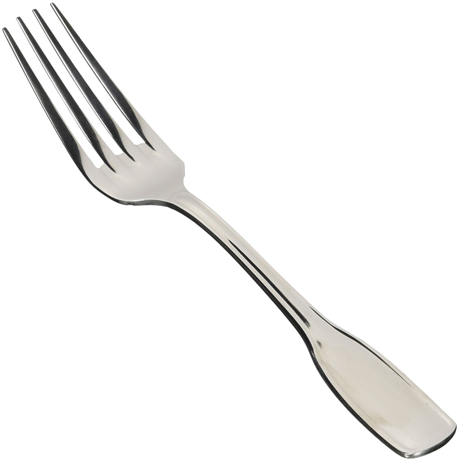 Winco 0024-05 12-Piece Elegance Mirror Finish Dinner Fork Set 18-0 Stainless Steel 