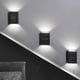thumbnail image 5 of Blanca [pequeña] Nocturna Solar Pared para Jardín Al Aire Libre Impermeable 2LED Hacia Y Hacia Abajo (luz Blanca), 5 of 6