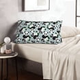 thumbnail image 6 of Yiaed Panda And Eucalyptus Print Brushed Microfiber Envelope Pillowcases, Standard,Envelope Closure Pillow Cases(Without Pillow Core)-20"x30", 6 of 6