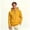 Yellow, variant on ClodeEU Men's Quarter Zip Drawstring Hoodie with Pocket, Lightweight Fleece Half Zip Hooded Long Sleeve Sweatshirt, Size S-4XL