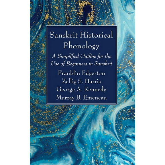 Sanskrit Historical Phonology, (Paperback)