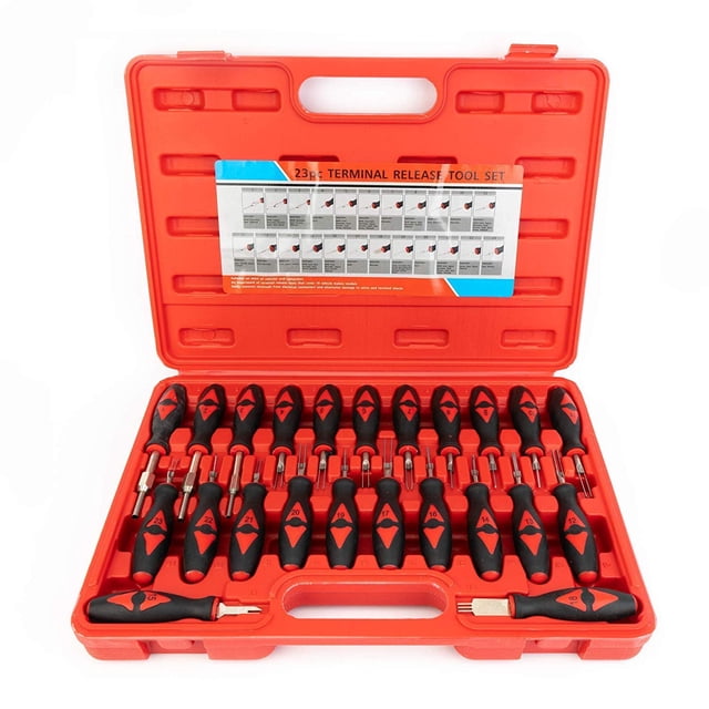 Kit universal de liberación de terminales de 23 piezas Alltooetools para vehículos