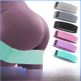 thumbnail image 4 of Banda elástica para sentadillas, banda de resistencia para la cadera, entrenamiento de fuerza, maltrato femenino, anillo de cadera, anillo de cadera, yoga, fitness, banda de tensión antideslizante, 4 of 6