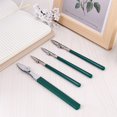 thumbnail image 6 of Iron Art Ruling Pen Set Fine Line Masking Fluid Pen for Applying Masking Fluid Line Work Dark Green 12.1x0.7x0.8cm DIY, 6 of 6