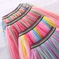 thumbnail image 5 of GYRATEDREAM Baby Girls Rainbow Tutu Skirts Toddler Layered Tulle Dance Skirts Kids Princess Dress Ballet Dance Dress Birthday Party Clubwear for 1-8 Years, 5 of 7
