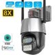 thumbnail image 2 of Cámara IP PTZ Inalámbrica de Doble Lente UHD de 4MP con Zoom de 8X y 2.4Ghz, 2 of 3