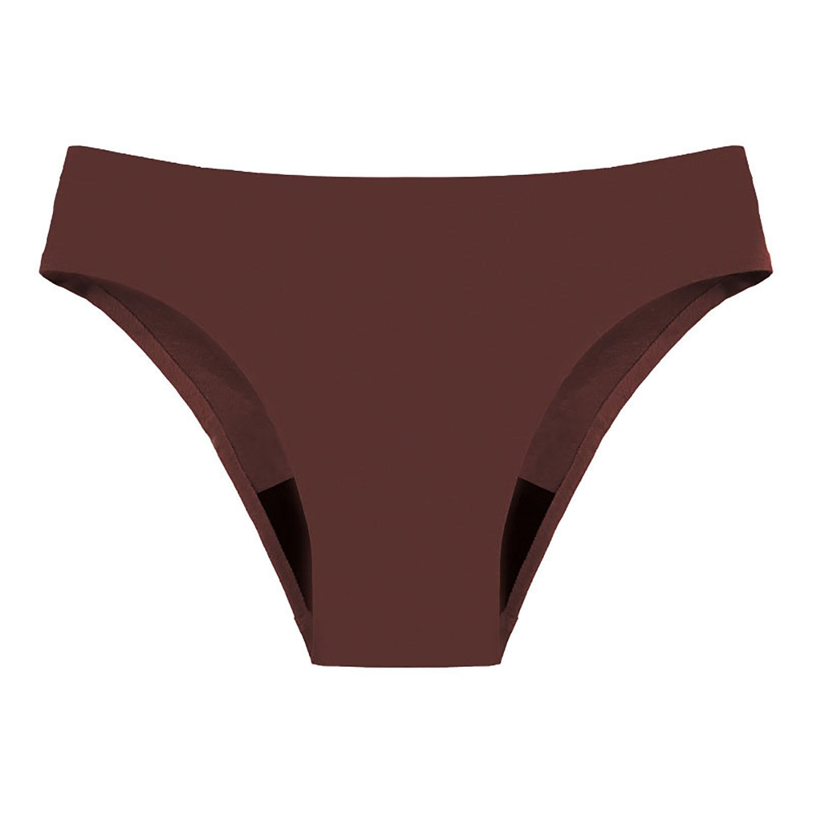 Mlqidk Period Swimwear Menstrual Leakproof Bikini Bottoms Low