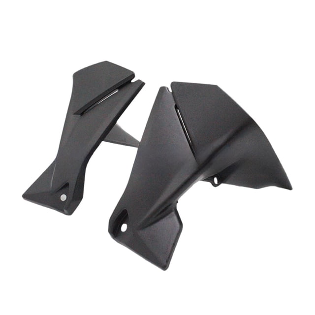 2 piezas Cubiertas de de la motocicleta Cubiertas del lado derecho de alto rendimiento Accesorios portátiles de alto rendimiento Reemplazos