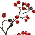 thumbnail image 2 of Vickerman 10" Red-Burgundy Mixed Berry Artificial Christmas Candle Ring, 2 of 2