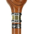 thumbnail image 3 of Royal RC Canes Timeless Design Rosewood Walking Cane with Flat Top Knob Handle – Elegant Lip Carving for Grip – Two-Tone Cigar Band Accent – Stylish Walking Cane for Men & Women, 3 of 7