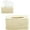 Beige, variant on DMHW74S Tissue Box Cover Napkin Holder Square Ceramic For Nightstand Countertop Coffee Table Dresser Tissue Box Holder(Gold,6.49"x4.13"x3.34")