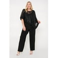 thumbnail image 2 of R&amp;M Richards Plus Size Formal Pant Suit, 2 of 12