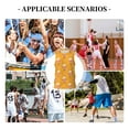 thumbnail image 6 of Sikiie Cute Popcorn Basketball Jersey Reversible Men's Mesh Athletic Sports Shirts Training Practice S-4XLMedium, 6 of 6