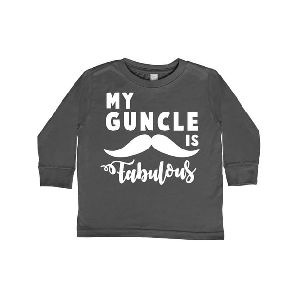 Inktastic My Guncle is Fabulous Toddler Long Sleeve T-Shirt Unisex -  Walmart.com - Walmart.com