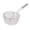 Silver and Black, variant on Yajisi 9.1 Inch Stainless Steel Frying Basket with Rubber Handle and Hook, Rust Resistant Fry Net for French Fries Chicken Nuggets, Silver and Black
