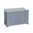 thumbnail image 2 of Kitchen Bath Collection Aria 60'' Double Bathroom Vanity Set, 2 of 5