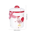thumbnail image 2 of MasteelfCA 1 Ensemble Motif Fleurs Rouges Poulet Relief Tridimensionnel Réservoir Scellé, 2 of 8