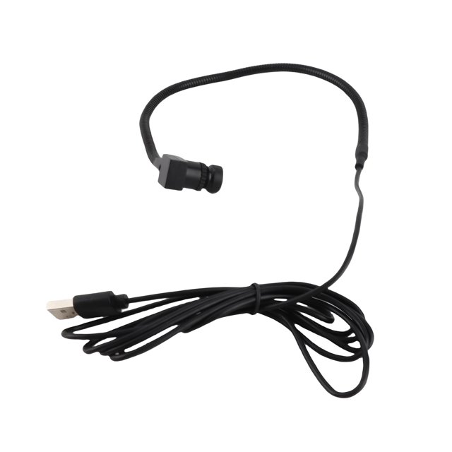 Middle Screen Webcam, Built in Microphone Clear Sound USB Plug Center Webcam for Video Conferencing