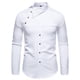 thumbnail image 2 of pstuiky Camisas para hombre de manga larga, Camisa informal de manga larga con cuello vuelto y botones a la moda para hombre camisetas de hombre s, 2 of 9