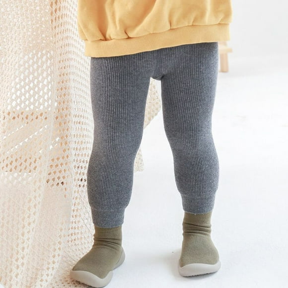 EGNMCR Pants Women, Full Length Pants Winter Baby Kids Girls Thickened Lined warmth Fleece Long Pants Leggings Girl Pants