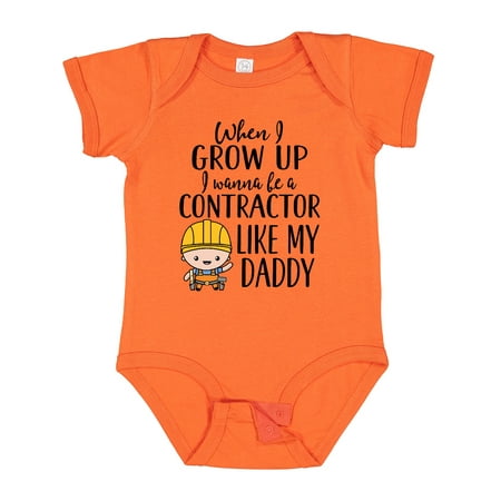 

Inktastic Future Contractor Like My Daddy Gift Baby Boy Bodysuit