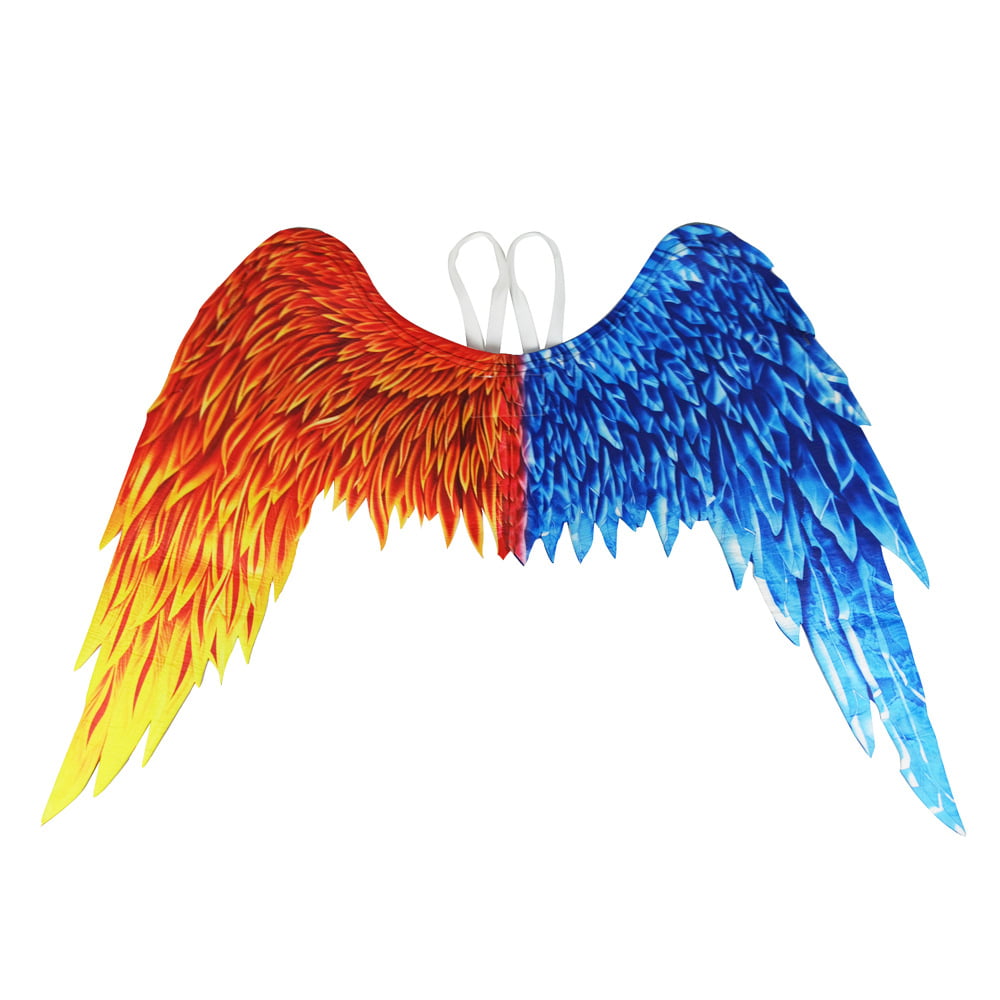 80pcs Angel Wings Wooden Patches Adorable No Hole Wood Chips