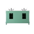 thumbnail image 5 of Elegant Lighting Vf-1049 Windsor 60" Free Standing Wide Vanity Set - Off White, 5 of 7