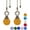 Amber, variant on 2Pcs Ceiling Fan Pull Chain Light Pull Chain Pull String Light Fixture Ceiling Fan Pull Chain Ornaments, 38cm/14.96inch