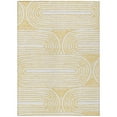 thumbnail image 2 of Addison Rugs Chantille Indoor/Outdoor Contemporary Art Deco Gold Washable Rectangle Rug, 5' x 7'6", 2 of 6