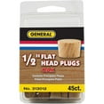 thumbnail image 2 of General Tools 1/2 In. Oak Flat Head Plug (45-Count) 313012, 2 of 2