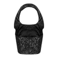 thumbnail image 6 of Women Sequin Shirt Sexy Solid Color Zipper Sleeveless V Neck Tank Top Hanging Neck Blouse Clubwear Party Fashion Womens Tops Glamorous Shiny Outfit, 6 of 7
