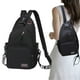 thumbnail image 1 of Bolso de pecho para hombre, bolso ligero, paquete de pecho para correr, ir de compras al aire libre, senderismo negro, 1 of 10