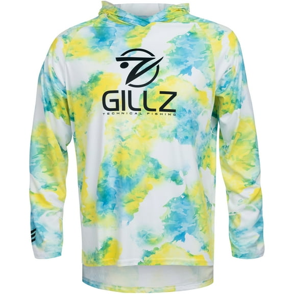 Gillz Contender Series Mahi DPM UV Pullover Hoodie - Medium - Blazing Yellow