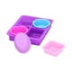 thumbnail image 3 of Molde de Silicona para Pasteles Jadeshay 5 Piezas Grado Alimenticio, 3 of 8