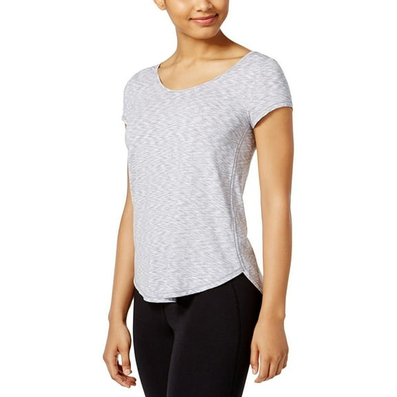 Calvin Klein Performance Womens Strappy Space Dye T-Shirt