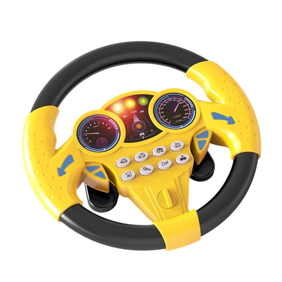 Easy to Install Kids' Steering Wheel Toy Inspires Automotive Enthusiasm and Hands On Learning
