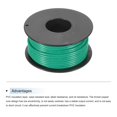 thumbnail image 3 of CHL-18AWG Fil de Raccordement PVC 15m/50 Pieds Vert, Bobine Électrique UL1007 Fil en Cuivre pour Connexion Interne, Marine, 3 of 4
