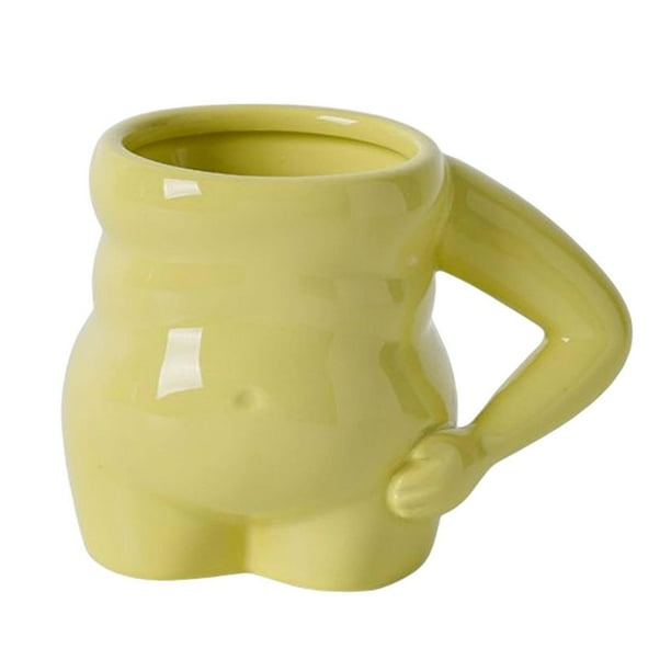 Taza de café, taza de té, taza de cerámica de 400 ml, regalo único para mamá, taza de porcelana, taza de la mañana Verde
