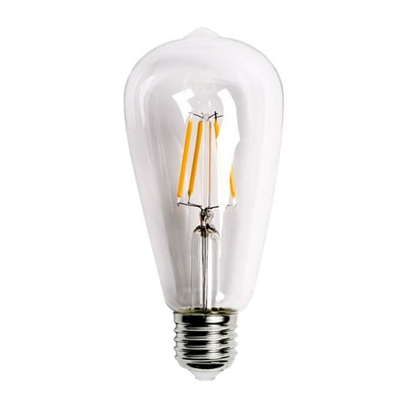 

New Vintage Retro E27 2W-8W Screw LED Filament Light Bulb ST64 Globe Lamp