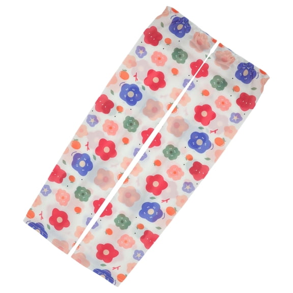 Unique Bargains Arm Sleeves Cartoon Pattern Sun Protection Flower