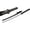 Black C, variant on Double Dragon Samurai Display Piece, 39.5" Overall Length, Carbon Steel with Wrapped Handle Decorative Collectible & Home Display