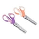 thumbnail image 4 of Tijeras De Costura, 2 Piezas De Tijeras De Bordado De Acero Inoxidable De Color De La Manija De La Tela De Tijeras De Bricolaje Ondulado De Dientes De Sierra Para El Hogar De La Oficina, 4 of 14
