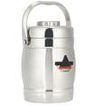 thumbnail image 4 of Jar 1.4L Barrel Shaped Vacuum Lunch Box Stainless Steel Thermal Insulated Bento Food Container Box, 4 of 8