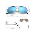 thumbnail image 5 of LotFancy Aviator Sunglasses for Unisex Child Kids Girls Boys, Blue Mirrored, 5 of 8