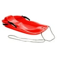 thumbnail image 2 of jinwen Snowboard Toboggan Grass Sliding Heavy Duty with Pull Rope Brakes Master Sleigh Red, 2 of 8