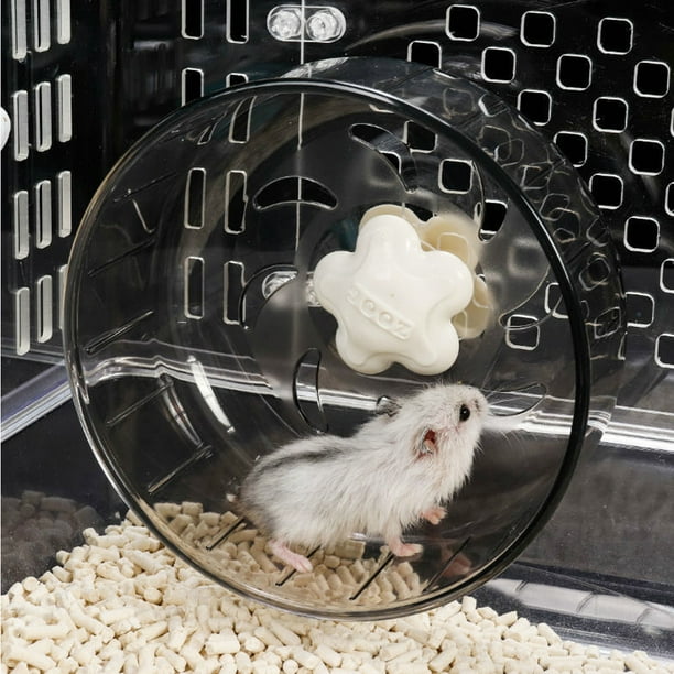 Wweixi Hamster Running Wheel Transparent Hamster Wheel Jogging