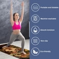 thumbnail image 2 of Bohemia Gym Towel with Storage Bag, 72.8"x26.8", Suitable for Yoga, Pilates, Fitness, etc. - Gym Towels for Yoga, Blanket for Gym, 2 of 6