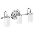 thumbnail image 3 of Moen Yb6463 Belfield 3 Light 23" Wide Bathroom Vanity Light - Nickel, 3 of 4
